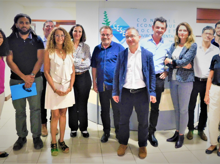 Visite de la Chambre territoriale des comptes de Nouvelle-Calédonie.
