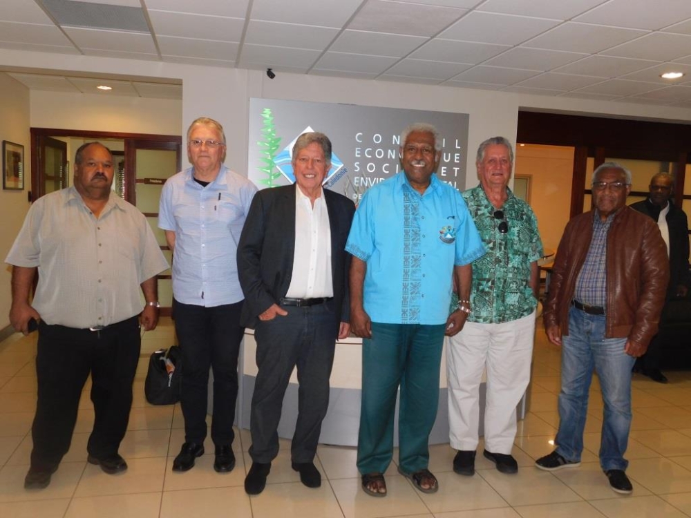 Visite protocolaire du président du congrès.