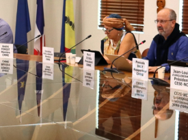 Membres de la commission des mines, de la métallurgie et des énergies.