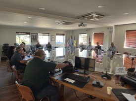 Le président et les membres du Bureau du CESE-NC reçoivent le MEDEF-NC.