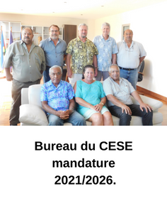 Bureau du CESE, mandature 2021/2026.