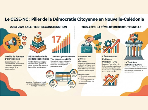 Communiqué de presse du président du CESE-NC.