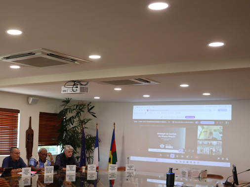 Présentation powerpoint de la mairie de Nouméa.