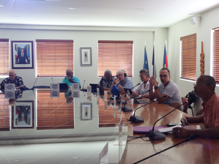 Les membres de la CCJS et de la CSPS.