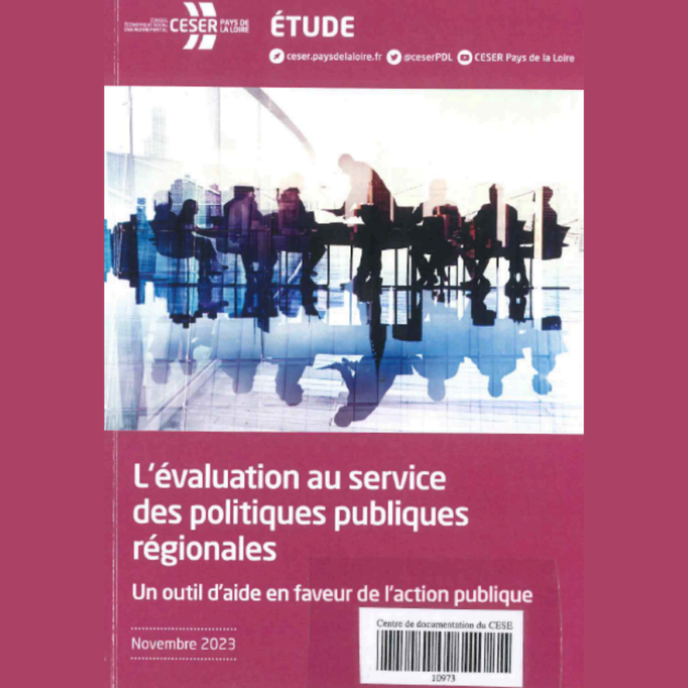 L'évaluation au service des politiques publiques régionales.