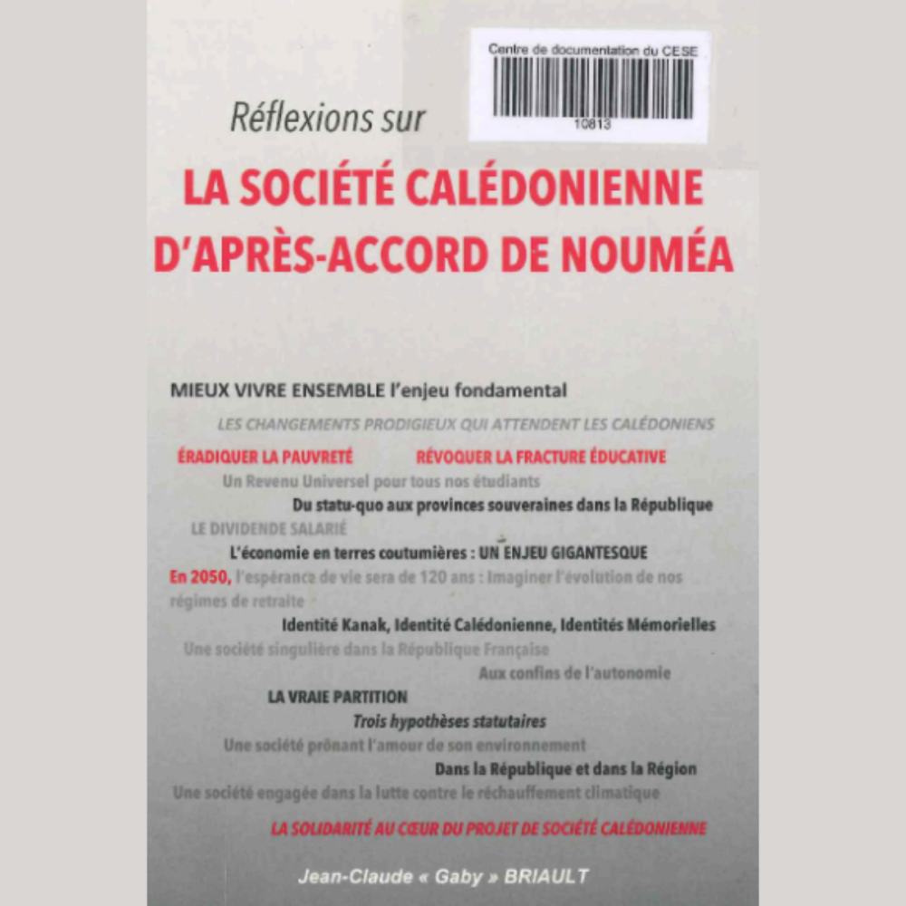 La société calédonienne d'après-accord de Nouméa.