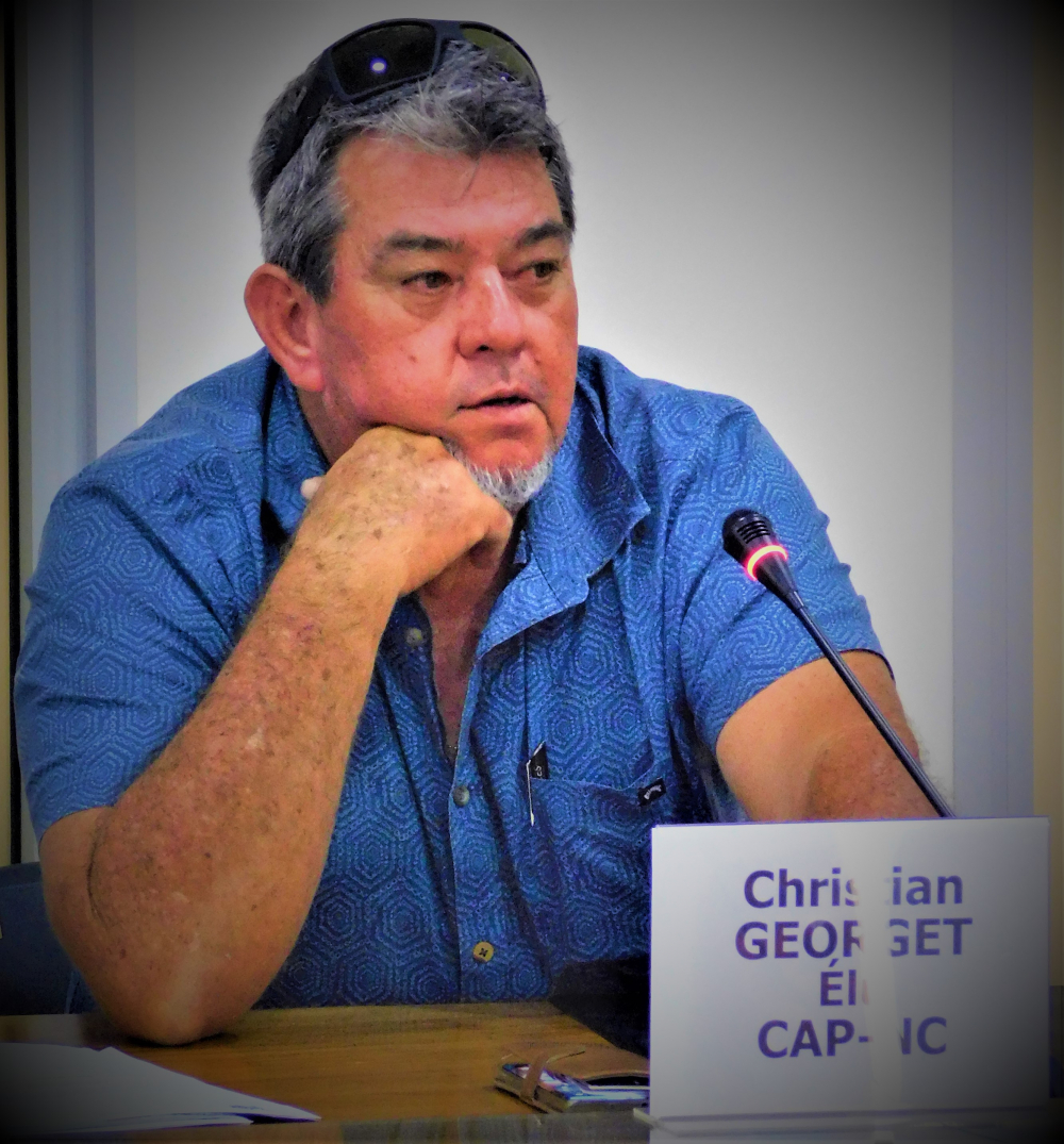 M. Christian GEORGET, élu à la Chambre d'Agriculture et de la Pêche de Nouvelle-Calédonie.