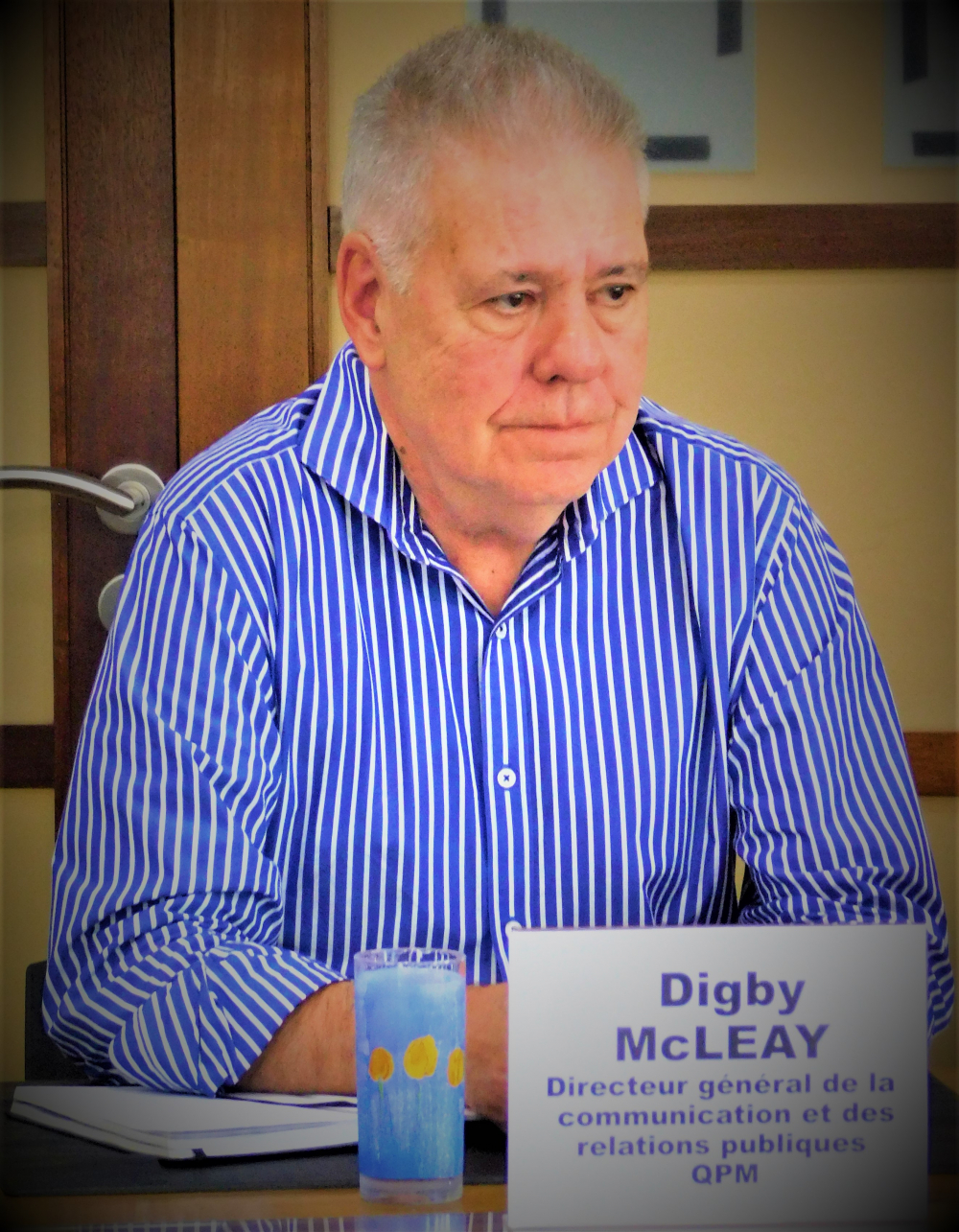 Monsieur Digby McLEAY, directeur général de la communication et des relations publiques de Queensland Pacific Metals (QPM).