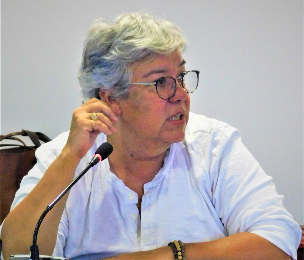 Pascale Daly, présidente de la commission de la femme (CDF) du CESE-NC.