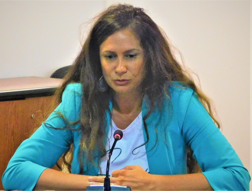 Nina Julié, élue de l’assemblée de la province Sud.