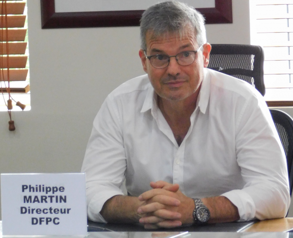Monsieur Philippe MARTIN, Directeur de la Formation Professionnelle Continue (DFPC) de la Nouvelle-Calédonie