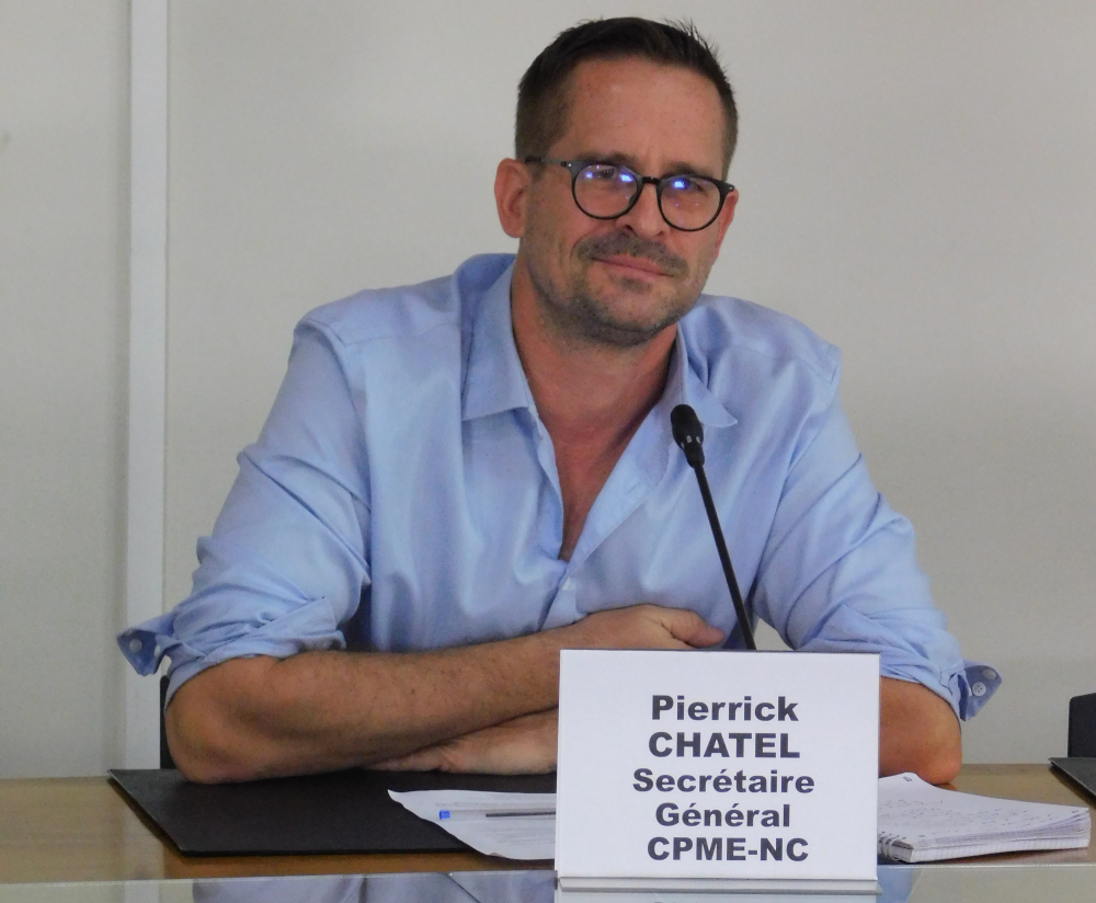 Pierrick Chatel, secrétaire général de la CPME NC