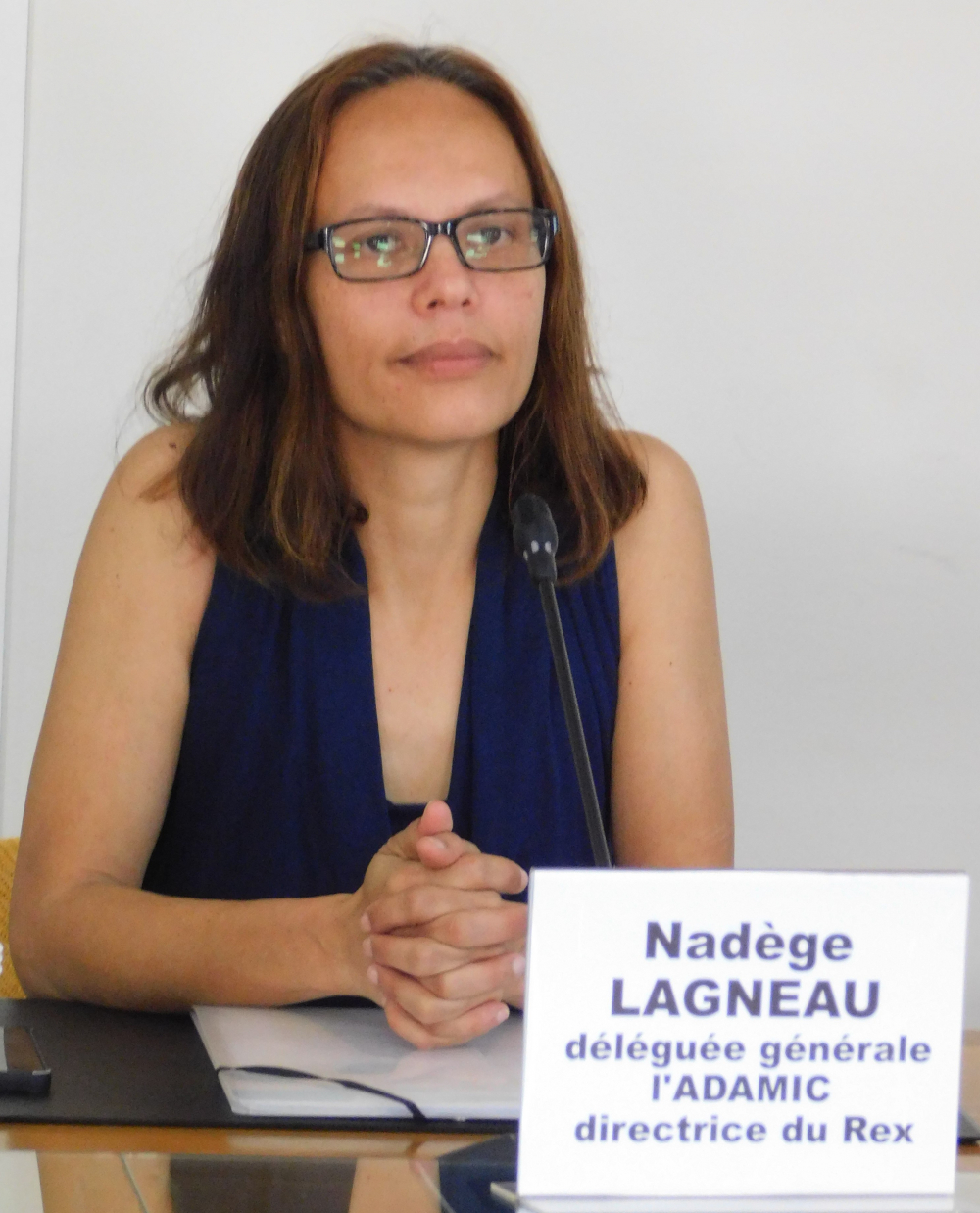 Madame Nadège Lagneau, déléguée générale de l’ADAMIC et directrice du Rex.