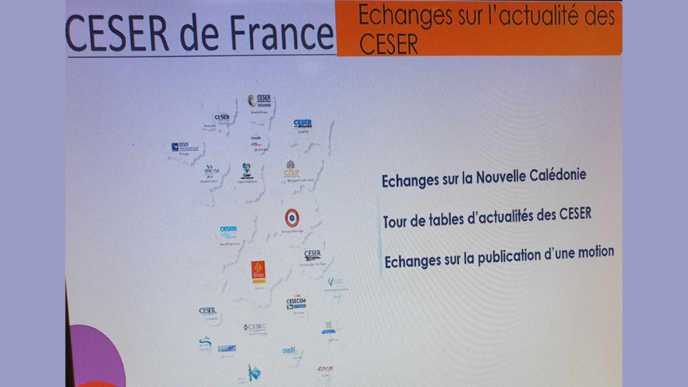 Echanges sur l'actualité des CESER