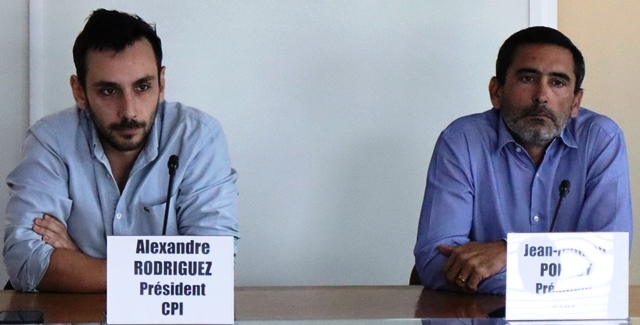 Monsieur Alexandre RODRIGUEZ, président de la confédération des professionnels de l’immobilier ( CPI ) et Monsieur Jean-Damien PONROY, président de la fédération des agences immobilières du territoire (FTAI).