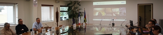 Auditions en visioconférence au CESE-NC.