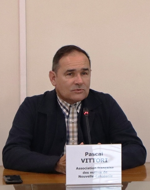 M.VITTORI, président de l’association française des maires de Nouvelle-Calédonie.