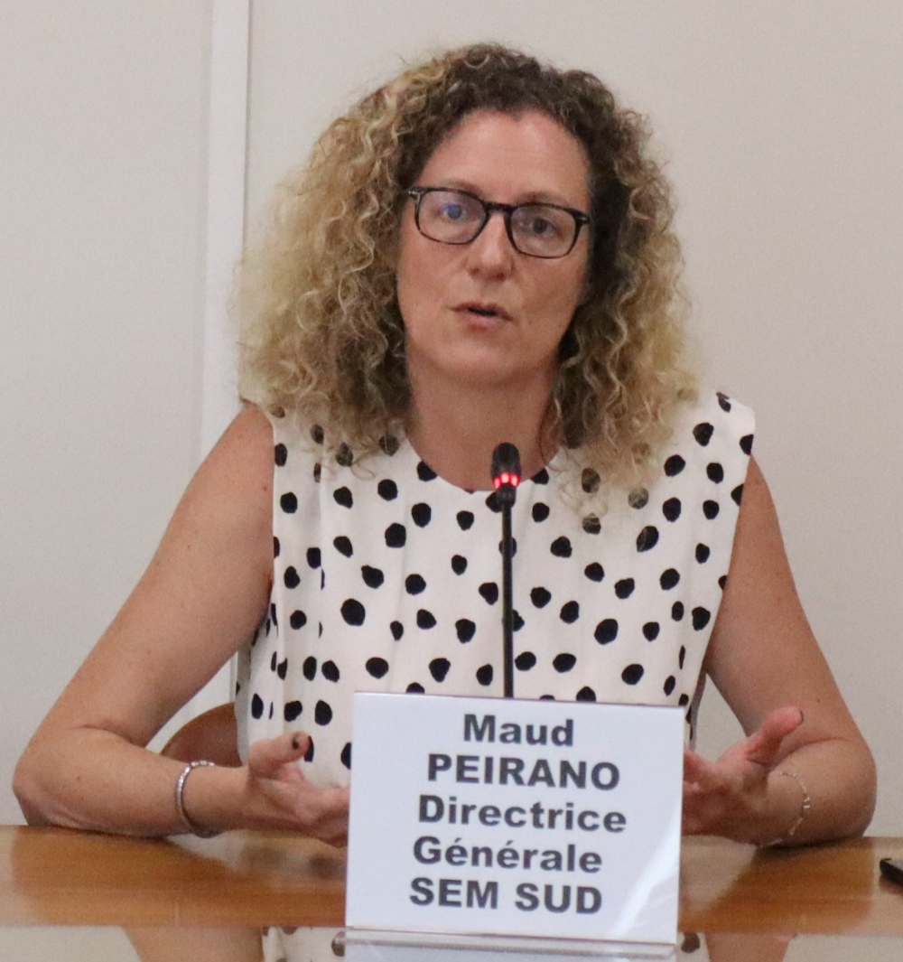 Madame Maud PEIRANO - Directrice générale de la SEM Sud Habitat.