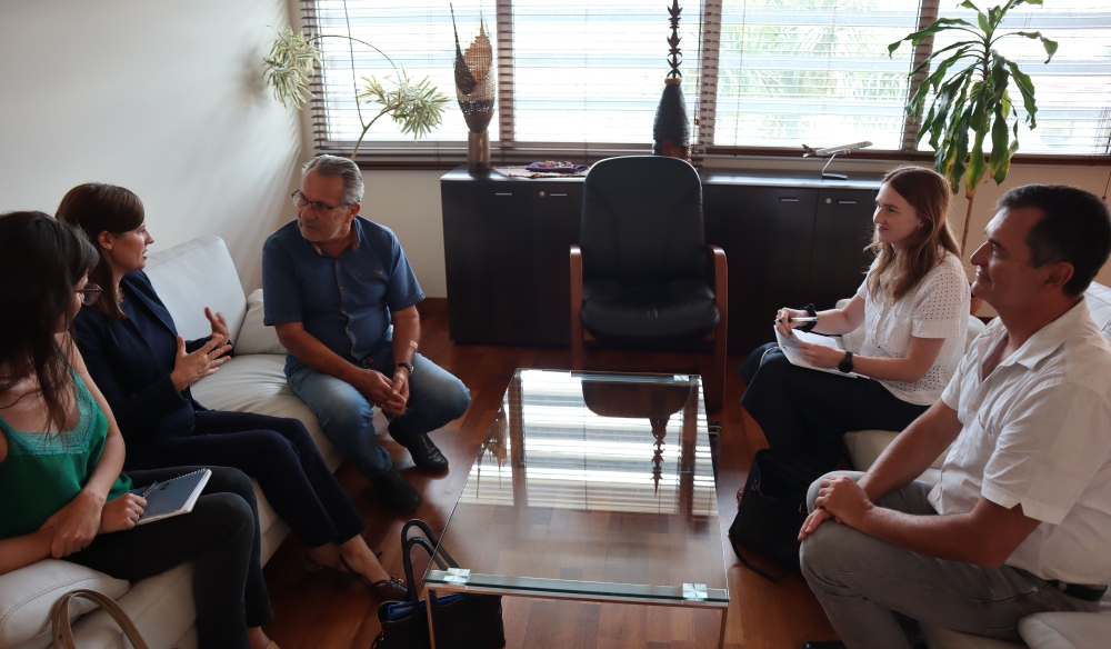 12 janvier 2026 Accueil de la consule générale d'Australie.