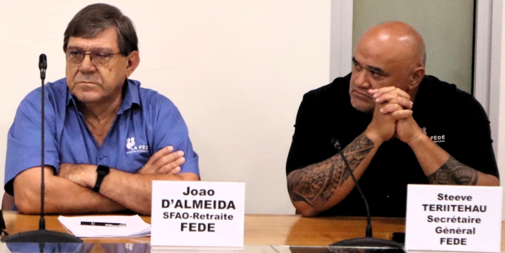 Ms d'Almeida et Teriitehau.