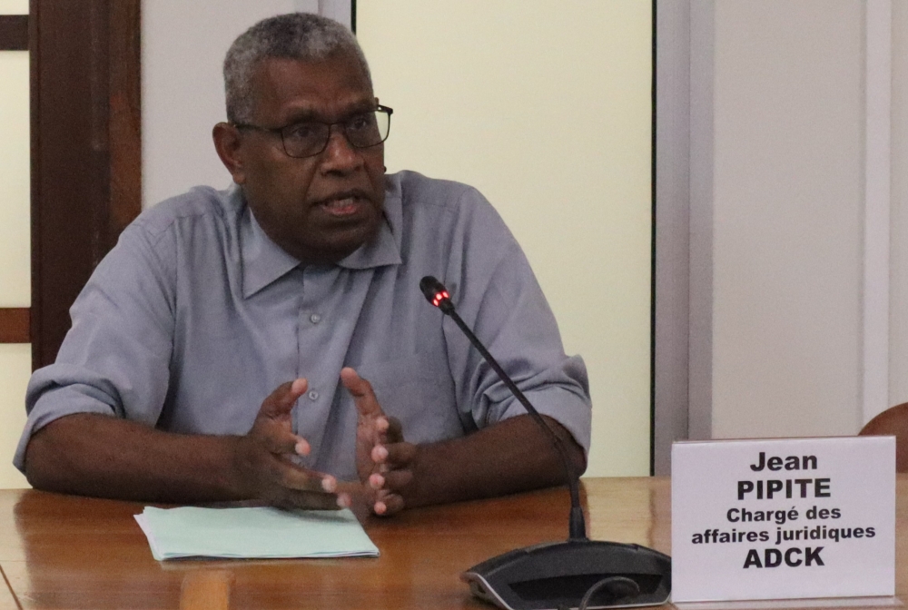 Jean Pipite, chargé des affaires juridiques de l'ADCK