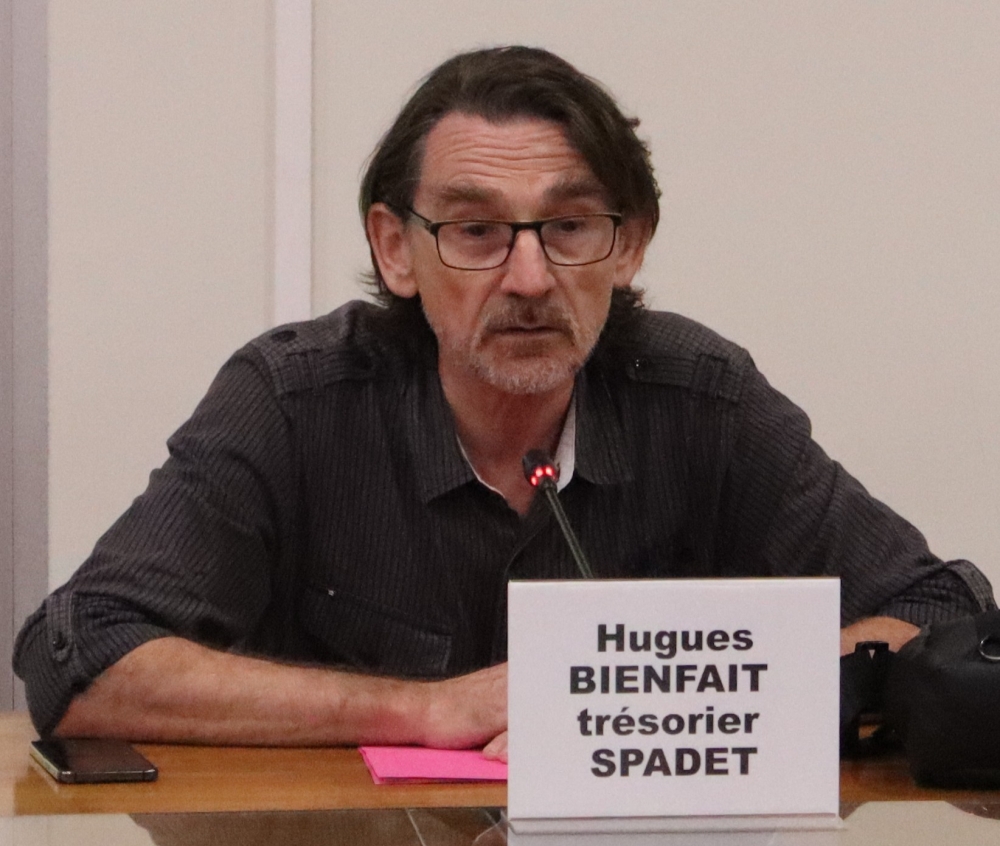 Monsieur Hugues BIENFAIT - Responsable de la commission Express au sein du syndicat professionnel des agréés en douane et des transitaires ( SPADET ).