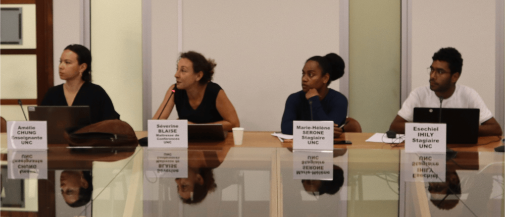 Membres de l’université de la Nouvelle-Calédonie.