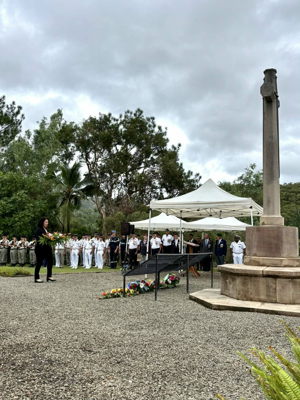 Anzac Day: Rozanna Roy, 1ère vice-présiente du CESE-NC.