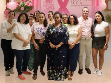 l'équipe administrative du CESE de la  Nouvelle-Calédonie s’associe à la campagne Octobre Rose pour rappeler l’importance capitale de la sensibilisation et du dépistage du cancer du sein. 💖