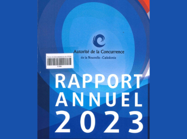 Autorité de la concurrence de Nouvelle-Calédonie; rapport annuel 2023