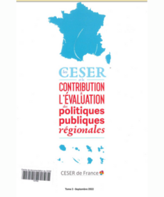 Les CESER et la contribution à l'évaluation des politiques publiques régionales