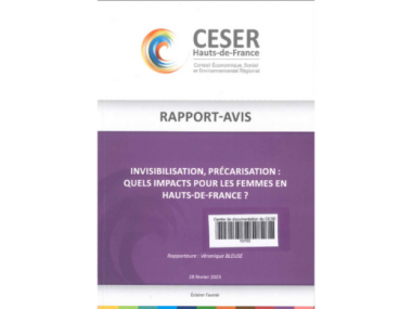 Nouveauté du centre de documentation: CESER Hauts-de-France Rapport-Avis.