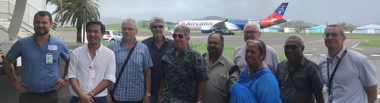 Le CESE-NC en visite à l'aéroport de Nouméa - La Tontouta.