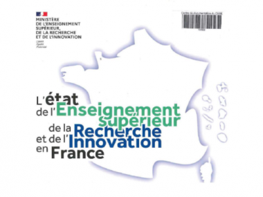 Nouveauté du centre de documentation: l'état de l'enseignement supérieur, de la recherche et de l'innovation en France.