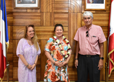  Déplacement de madame ROY au CESEC de Polynésie