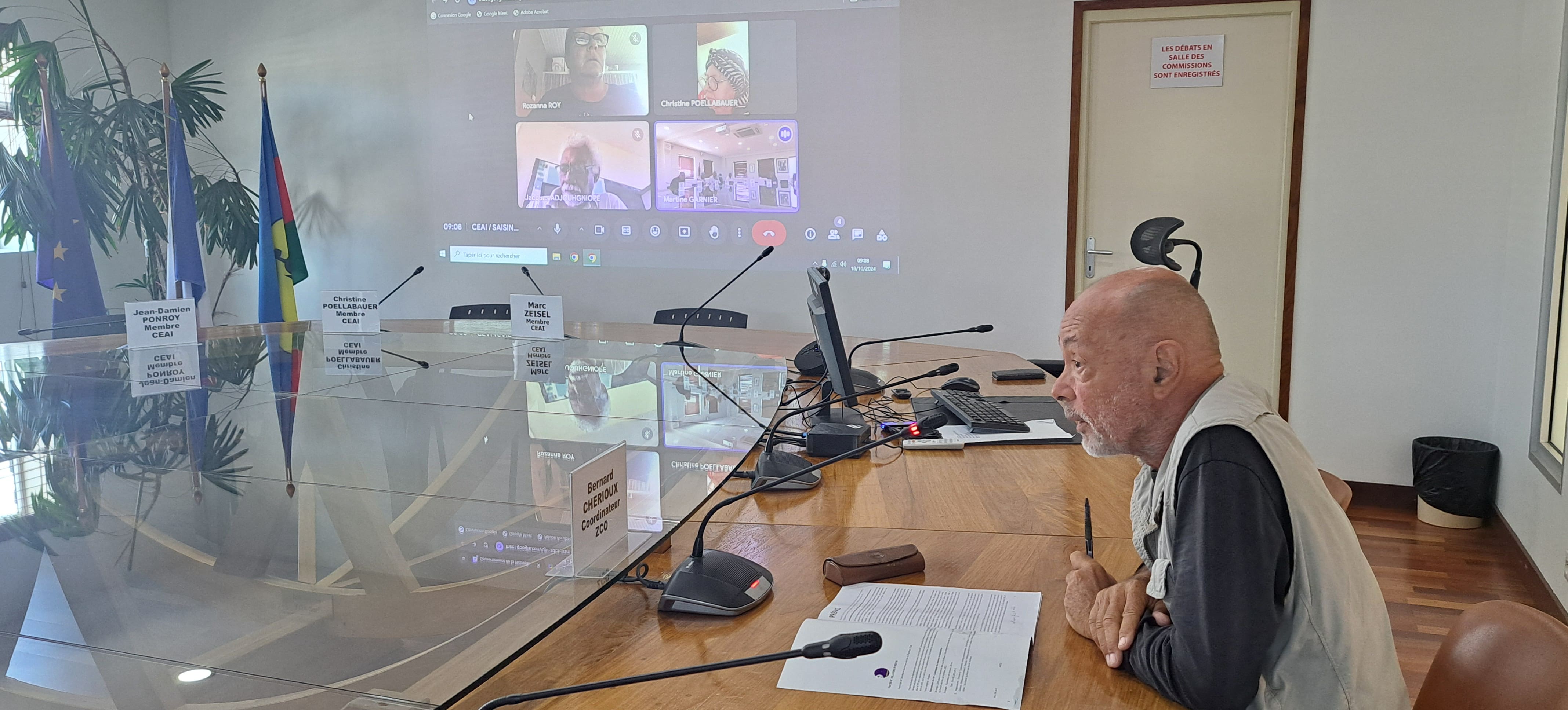 Audition de Bernard Cherioux du Comité de gestion de la ZCO (Zone côtière Ouest)